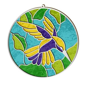 Набір для розпису фарбами Арт Вітраж Тропіки, Деко Гласс