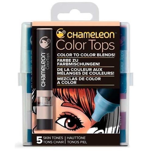 Набір блендерів Skin Tones Тілесні тони Chameleon CT4510, 5 шт