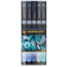 Набор спиртовых маркеров Blue Tones Голубые тона Chameleon CT0513, 5 шт