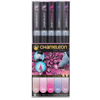 Набір спиртових маркерів Floral Tones Рослинні тони Chameleon CT0512, 5 шт