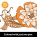 Двосторонній спиртовий маркер Севільський помаранчевий OR4, Chameleon Seville Orange