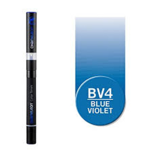 Двусторонний спиртовой маркер Фиолетово-синий BV4, Chameleon Blue Violet