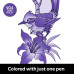 Двосторонній спиртовий маркер Глибокий фіолетовий V04, Chameleon Deep Violet