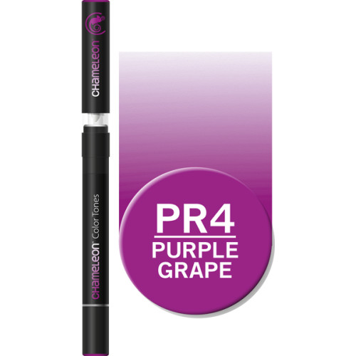 Двусторонний спиртовой маркер Пурпурный виноград PR4, Chameleon Purple Grape