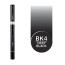 Двосторонній спиртовий маркер Глибокий чорний BK4, Chameleon Deep Black