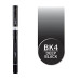 Двосторонній спиртовий маркер Глибокий чорний BK4, Chameleon Deep Black