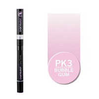 Двосторонній спиртовий маркер Жувальна гумка PK3, Chameleon Bubble Gum