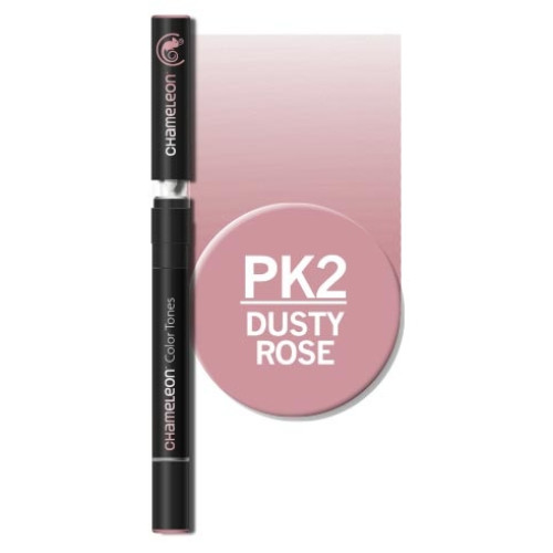 Двусторонний спиртовой маркер Бдительно-розовый PK2, Chameleon Dusty Rose