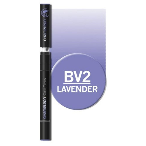 Двусторонний спиртовой маркер Лавандовый BV2, Chameleon Lavender