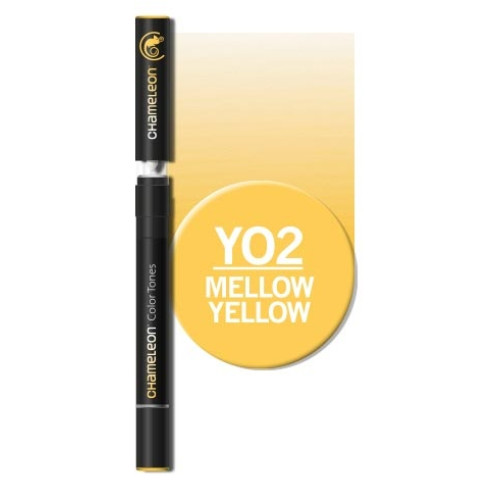 Двусторонний спиртовой маркер Спелый желтый YO2, Chameleon Mellow Yellow
