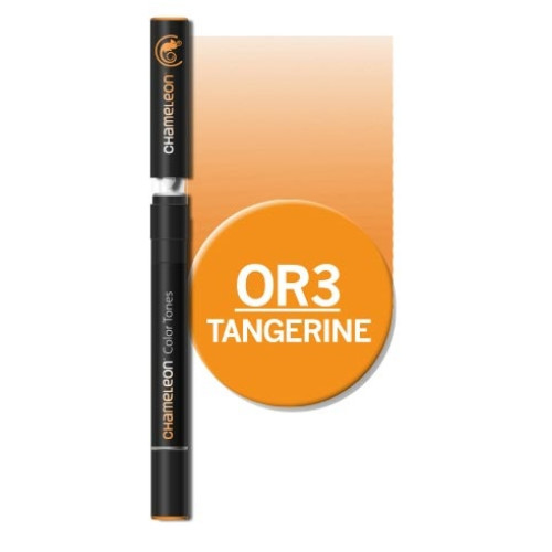 Двусторонний спиртовой маркер Мандариновый OR3, Chameleon Tangerine