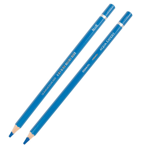 Акварельный карандаш Синий (Blue) Aqua Expert 99IDEAS, 99AE-BLUE