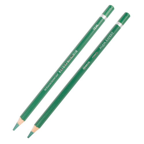 Акварельний олівець Бірюзовий (Teal) Aqua Expert 99IDEAS, 99AE-TEAL
