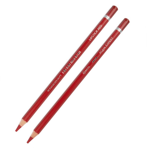 Акварельний олівець Червона помада (Lipstick Red) Aqua Expert 99IDEAS, 99AE-LIPST