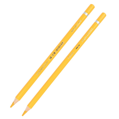Акварельний олівець Середньо-жовтий (Mid Yellow) Aqua Expert 99IDEAS, 99AE-MYEL