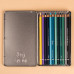 Набор цветных карандашей Ocean Set, 99IDEAS Color Expert 12 цветов, металл. коробка
