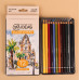 Набор цветных карандашей Outdoor Set, 99IDEAS Color Expert 12 цветов, металл. коробка