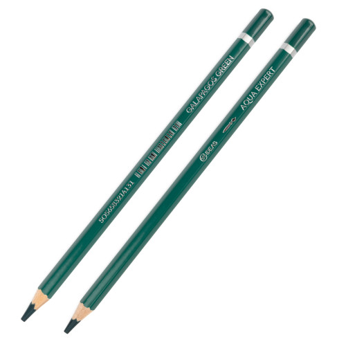 Акварельний олівець Зелений галапагос (Galapagos Green) Aqua Expert 99IDEAS, 99AE-GALAP