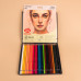 Набір акварельних олівців Portrait Set, 99IDEAS Aqua Expert 24 кольори, метал. коробка