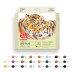 Набір акварельних олівців Animal Set, 99IDEAS Aqua Expert 24 кольори, метал. коробка