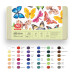 Набір акварельних олівців Basic Set, 99IDEAS Aqua Expert 36 кольорів, метал. коробка