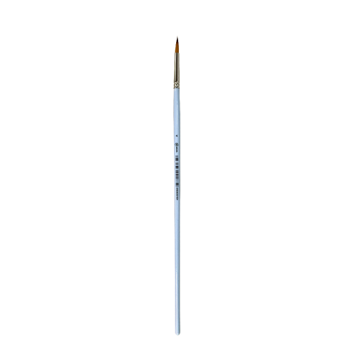 Кисть Синтетика круглая 6604RL №4, длинная ручка, 6604RL4, 99IDEAS