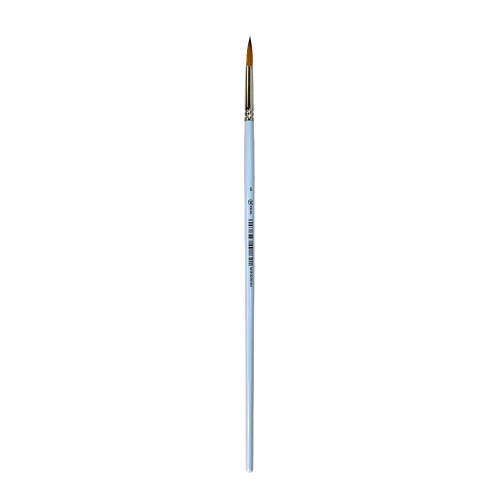 Кисть Синтетика круглая 6604RL №6, длинная ручка, 6604RL6, 99IDEAS