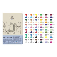 Набір кольорових лінерів, 72 кол., IDEA10-AL72SET, 99IDEAS
