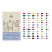Набір кольорових лінерів, 72 кол., IDEA10-AL72SET, 99IDEAS