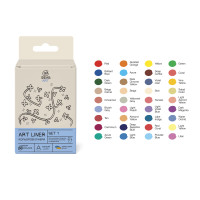 Набір кольорових лінерів, 36 кол., IDEA10-AL36SET1, 99IDEAS