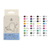 Набір кольорових лінерів, 36 кол., IDEA10-AL36SET2, 99IDEAS