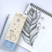 Набор цветных линеров, 12 цв.,12 set Natural colors, IDEA10-AL12NATR 99IDEAS