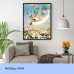 Набор для раскрашивания по номерам Луна грез 40x50 см, IDEA2-GX40313, ТМ 99IDEAS