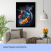 Набор для росписи по номерам Фруктовый коктейль 40x50 см, IDEA2-GX46770, ТМ 99IDEAS