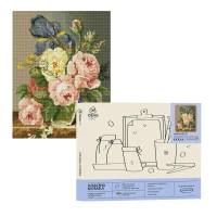 Набір з алмазною мозаїкою Ніжні квіти, IDEA2-CK550, 40x50 см, ТМ 99IDEAS