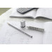 Точилка Faber-Castell Grip 2001 Mini з контейнером на один отвір срібляста, 183700