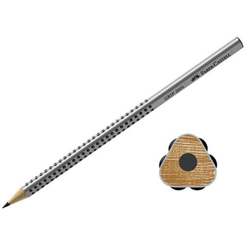 Карандаш чернографитный Faber-Castell Grip 2001 Н, 117011
