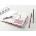 Карандаш чернографитный Faber-Castell Grip 2001 Rose Shadows B, корпус нежно розовый, 517054