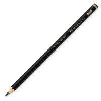Карандаш чернографитный матовый Faber-Castell Pitt Graphite Matt, степень твердости 6В, 115206