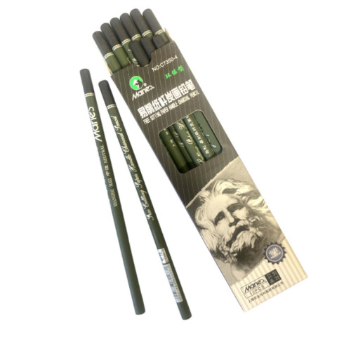 Карандаш угольный натуральный Neutral С7350-4, Maries