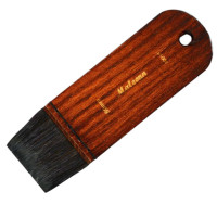 Кисть для акварели флейц № 50 белка серия 3001F, Maleonn