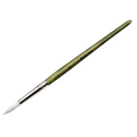 Кисть синтетика № 12 круглая 1280R, Maleonn