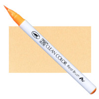 Акварельний маркер-пензель 002 Флуоресцентний оранжевий, ZIG Clean Color Real Brush