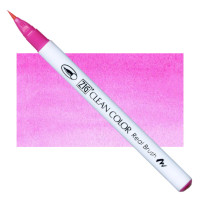 Акварельний маркер-пензель 025 Рожевий, ZIG Clean Color Real Brush