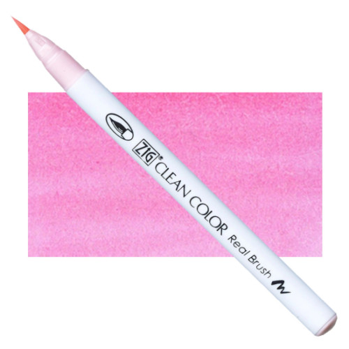 Акварельный маркер-кисть 026 Светло-розовый, ZIG Clean Color Real Brush