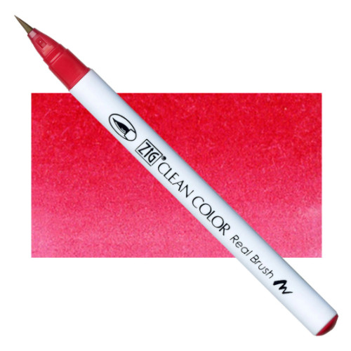 Акварельний маркер-пензель 029 Геранієво-червоний, ZIG Clean Color Real Brush