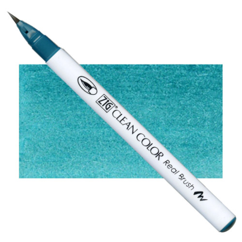 Акварельный маркер-кисть 033 Персидский зеленый, ZIG Clean Color Real Brush