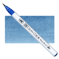 Акварельний маркер-пензель 034 Тьмяний синій, ZIG Clean Color Real Brush