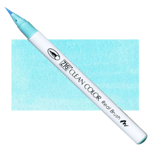 Акварельный маркер-кисть 036 Светло-синий, ZIG Clean Color Real Brush