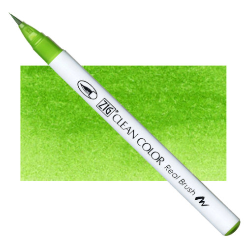 Акварельний маркер-пензель 041 Світло-зелений, ZIG Clean Color Real Brush